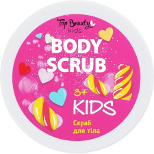 Скраб для тела детский Top Beauty Body Scrub Kids 3+ с ароматом клубники 250 мл
