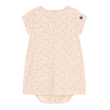 Платье-боди Petit Bateau с короткими рукавами хлопковое 24м/86 см