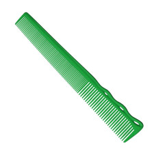 Гребень Y.S.Park YS 232 B2 Combs Normal Hard Type для стрижки зеленый