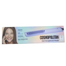 Щетка для выпрямления волос Cosmpolitan Hair Straightener Brush фиолетовая