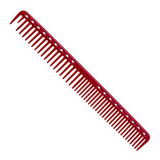 Гребень Y.S.Park YS 333 Cutting Combs для стрижки красный