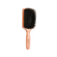 Щетка для волос Eurostil Paddle деревянная с натуральной щетиной (00328)