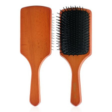 Щетка для волос Eurostil Paddle деревянная квадратная (00590)