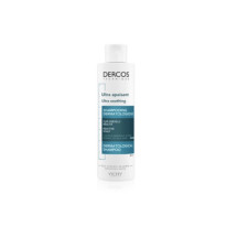 Vichy Dercos Ultra Soothing ультразаспокоюючий шампунь для нормального та жирного волосся та чутливої шкіри голови, 200 мл