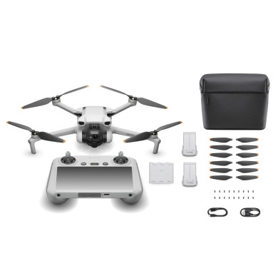  Квадрокоптер DJI Mini 3 with DJI RC Remote Fly More Combo (CP.MA.00000613.01) 