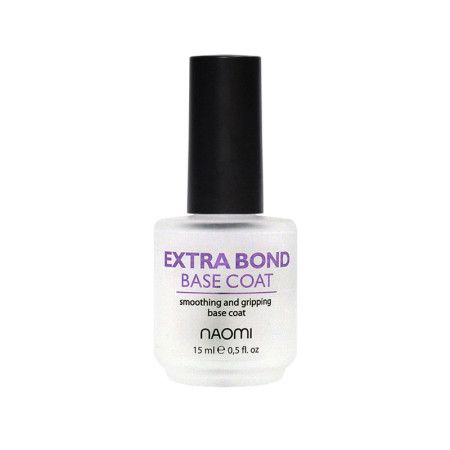 Базовое покрытие Naomi Extra Bond Base Coat Уход за ногтями 15 мл