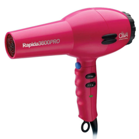Фен для волос Diva D123 Rapida 3600 Pink