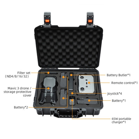Защитный кейс Primolux Hard Profi водонепроницаемый для квадрокоптера DJI Mavic 3