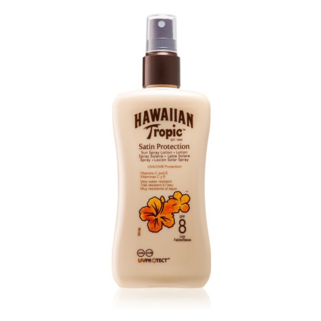 Спрей для загара Hawaiian Tropic Satin Protection водостойкий SPF 8 200 мл