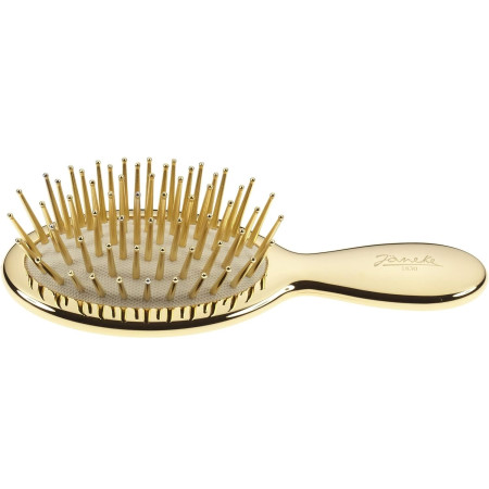Щетка для волос Janeke Gold Line Pneumatic Brush With Metallic Pins Small маленькая
