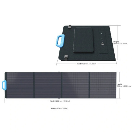 Солнечная батарея Bluetti PV200 Solar Panel 200W