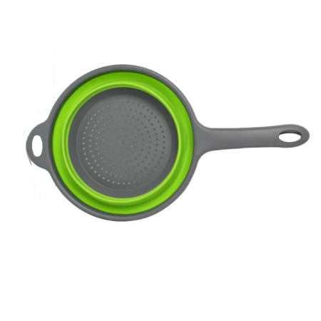 Силиконовый дуршлаг Kalipso Collapsible Filter Baskets складной с ручкой (цвета в ассортименте)