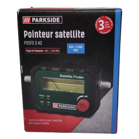 Спутниковый искатель сигнала Parkside Pointeur Satellite PSSFS 3 A2 