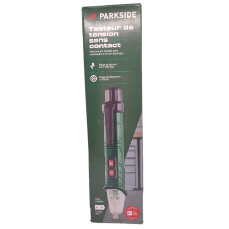 Бесконтактный тестер напряжения Parkside PSSFS 3 A2 со световой и звуковой индикацией 