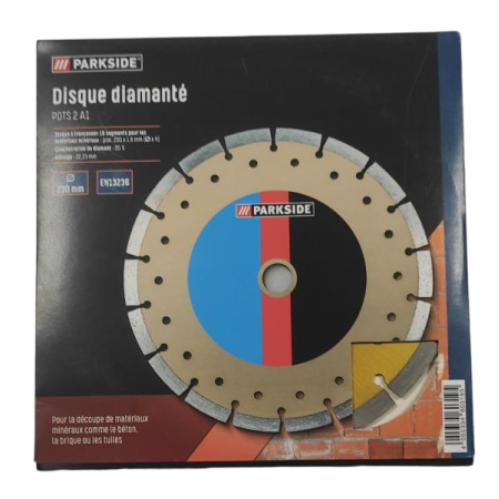Диск алмазный Parkside PDTS 2 A1 230 мм