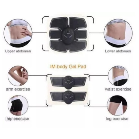 Тренажер миостимулятор Patch Electrostimulation для мышц живота, талии, спины и бицепса