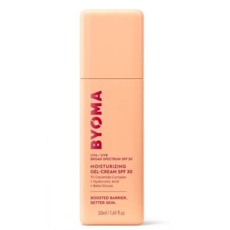 Гель-крем для лица Byoma Moisturising Gel Cream SPF30 увлажняющий 50 мл