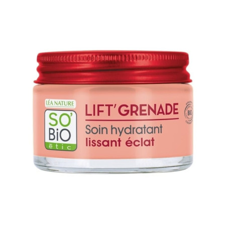 Дневной крем для лица So'Bio Etic Lift'Grenade Smooth & Glow Hydrating Day Cream увлажняющий 50 мл