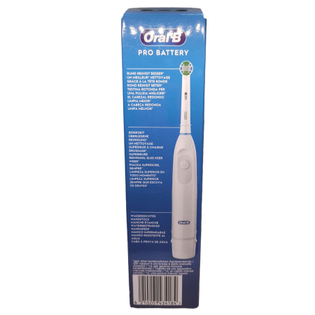 Электрическая зубная щетка Oral-B Pro Battery Precision Clean белая