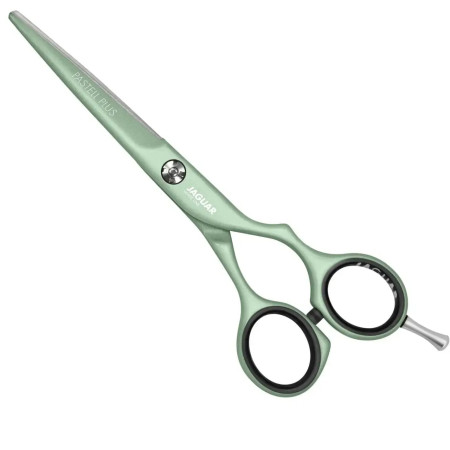 Ножницы для стрижки прямые Jaguar White Line Pastell Plus Offset Matcha 5,5