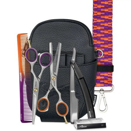 Набор парикмахерских ножниц Jaguar Relax Set Stage Is Yours J-8394 в редизайне (J-82355 + J-83955)