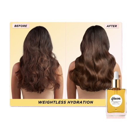 Подарочный набор для ухода за волосами Gisou Honey Gloss Hair Trio (масло для волос 20 мл, маска 25 мл, парфюм 50 мл)