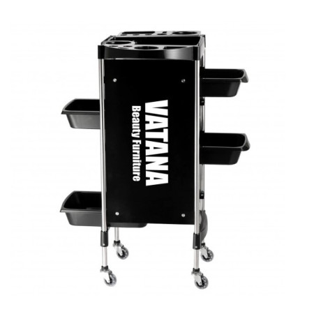 Тележка парикмахерская для салонов красоты Vatana Style 578-002 на 4 рабочих отделения