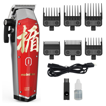 Машинка для стрижки Madeshow M10+ Professional Red красная (M10R)