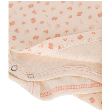 Платье-боди Petit Bateau с короткими рукавами хлопковое 24м/86 см