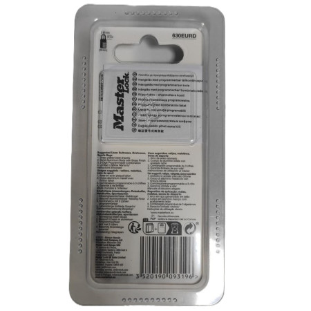 Замок навесной кодовый Master Lock Combination Padlock 630EURD 