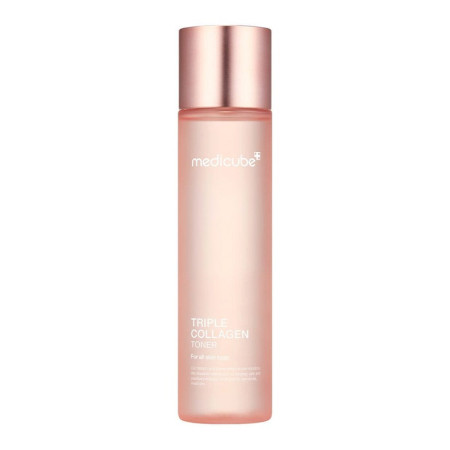 Увлажняющий тонер Medicube Triple Collagen Toner с коллагеном и гиалуроновой кислотой 140 мл