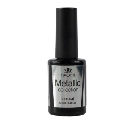 Топовое покрытие Naomi Metallic Top Coat 12 мл