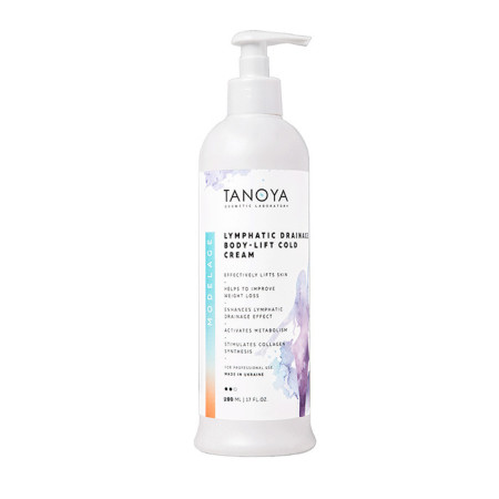 Лимфодренажный крем подтягивающий с охлаждающим эффектом Tanoya 200 мл