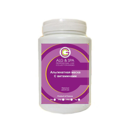 Альгинатная маска Alg & Spa с витаминами 500 г