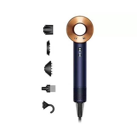 Фен Dyson HD07 Supersonic Prussian Blue/Rich Copper (412525-01)