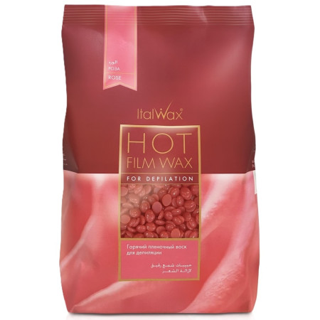 Воск в гранулах ItalWax горячий роза 500 г