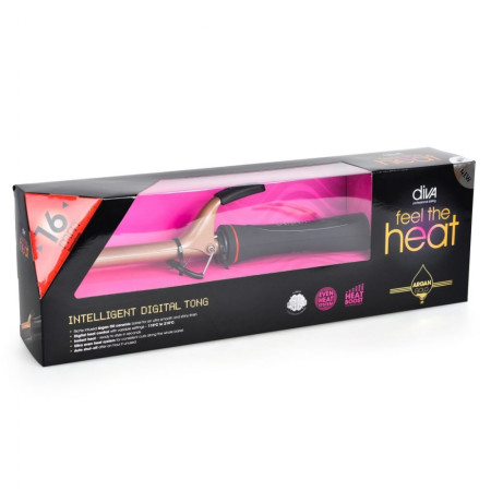 Плойка для волос Diva D462 Argan Digital Tong 16 мм