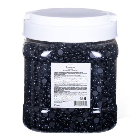 Воск плёночный в гранулах Angel Care Film wax black drops 1000 г (4751029180896)