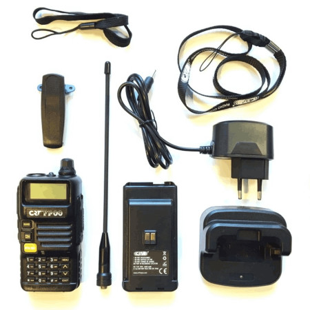 Портативная рация CRT FP 00 Dual Band VHF/UHF Blue