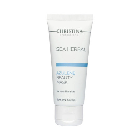 Азуленовая маска Christina Sea Herbal Beauty Mask Azulene для чувствительной кожи 60 мл