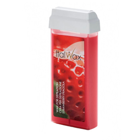 Воск кассетный ItalWax клубника 100 мл