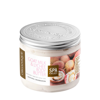 Восстанавливающее масло для тела Organique Goat Milk & Lychee с козьим молоком 200 мл (5906713243565)