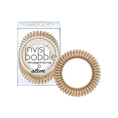 Резинка-браслет для волос Invisibobble Slim Bronze Me Pretty