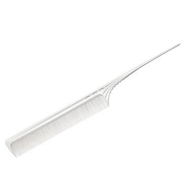 Гребень Y.S.Park YS 106 Tail Comb с хвостиком белый