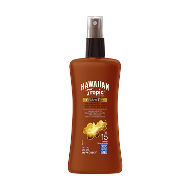 Защитное молочко для тела Hawaiian Tropic Golden Tint SPF 15 200 мл