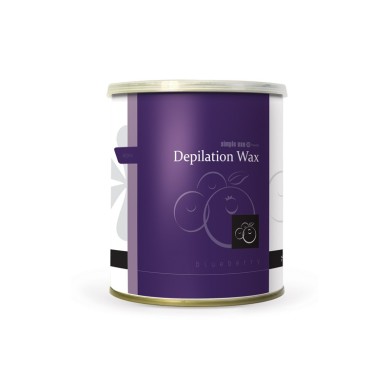 Теплый воск в банке Simple Use Blueberry Черника 800 мл
