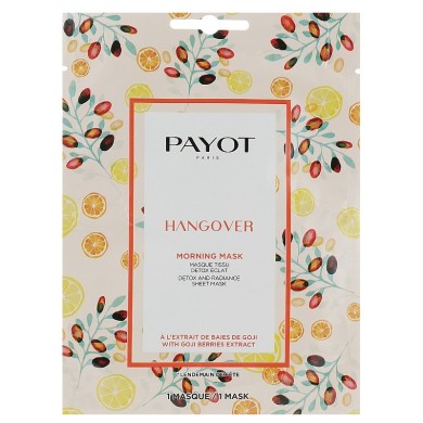 Тканевая маска для лица Payot Morning Mask Hangover с детокс эффектом 19 мл