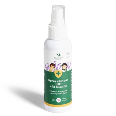 Лавандовый спрей для волос Messegue Spray Cheveux Bio a La lavande для профилактики педикулеза 100 мл