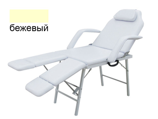 Педикюрное складное кресло B.S.Ukraine 261D бежевое