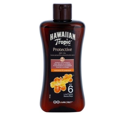 Сухое масло для загара Hawaiian Tropic Protective SPF 6 200 мл